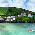 panorama of old village Port Isaac, Cornwall